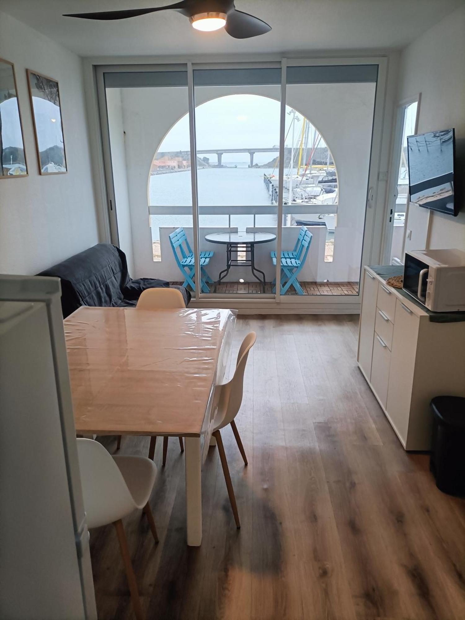 T2 Cabine Avec Tres Belle Vue Sur Le Port De Plaisance Льокат Екстериор снимка