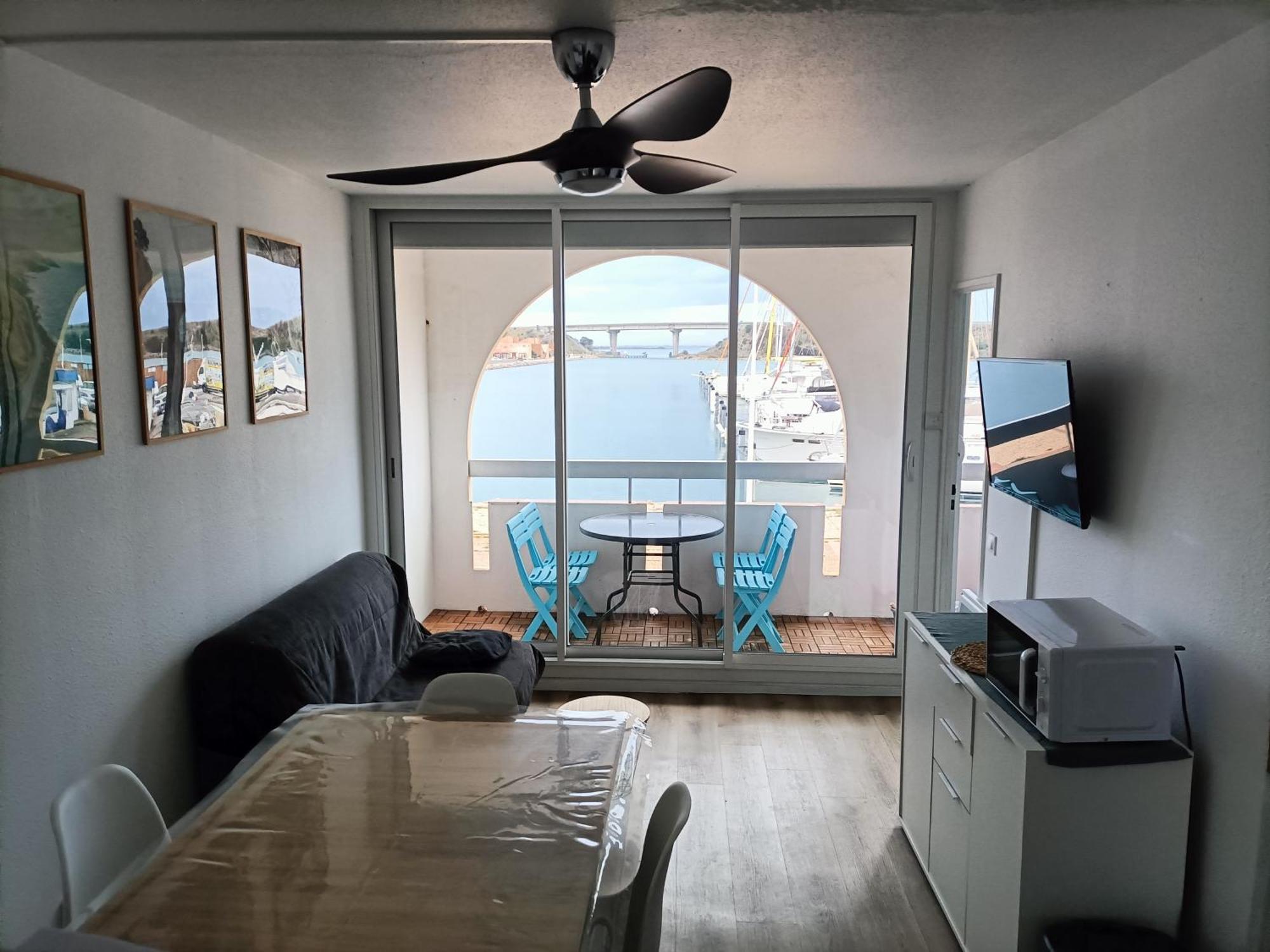 T2 Cabine Avec Tres Belle Vue Sur Le Port De Plaisance Льокат Екстериор снимка